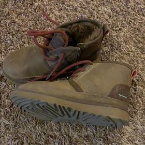Ugg lace up boots kids